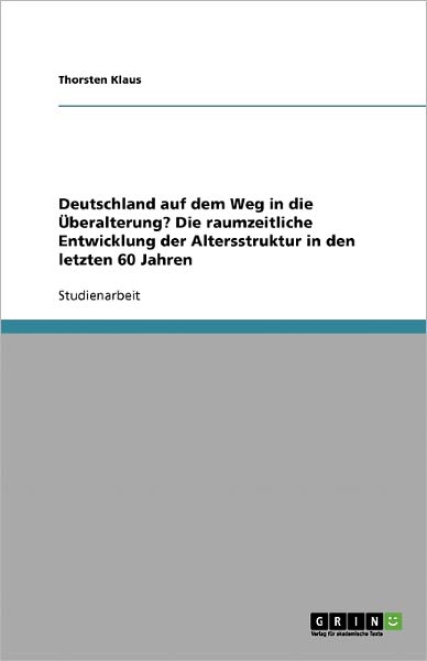 Cover for Klaus · Deutschland auf dem Weg in die Üb (Pocketbok) [German edition] (2008)