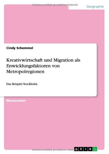 Cover for Schemmel · Kreativwirtschaft und Migratio (Book) [German edition] (2013)