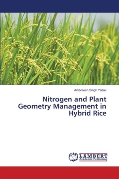 Cover for Yadav · Nitrogen and Plant Geometry Manag (Bok) (2018)