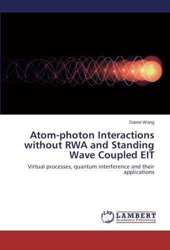 Cover for Dawei Wang · Atom-photon Interactions Without Rwa and Standing Wave Coupled Eit: Virtual Processes, Quantum Interference and Their Applications (Paperback Book) (2014)