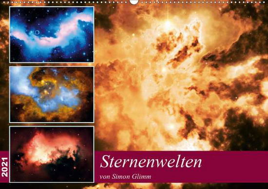 Cover for Glimm · Sternenwelten (Wandkalender 2021 (Book)