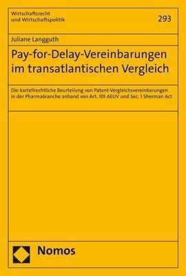 Cover for Langguth · Pay-for-Delay-Vereinbarungen i (Book) (2018)