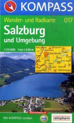 Cover for Mair-Dumont / kompass · Salzburg und Umgebund, Kompass Wanderkarte 017 1:35.000 (Book)