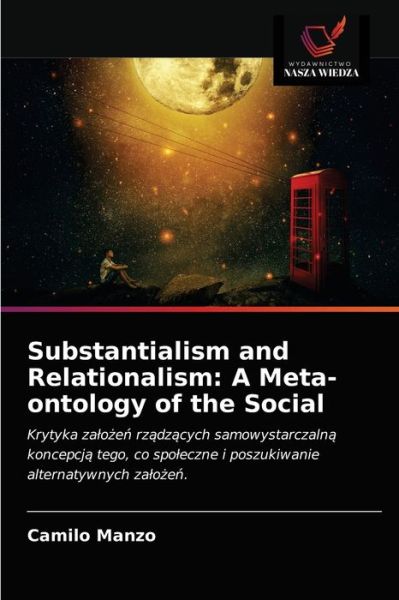 Cover for Camilo Manzo · Substantialism and Relationalism (Paperback Book) (2021)