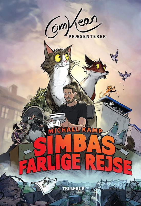 Cover for Michael Kamp · ComKean præsenterer - Simbas farlige rejse (Hardcover bog) [1. udgave] (2019)