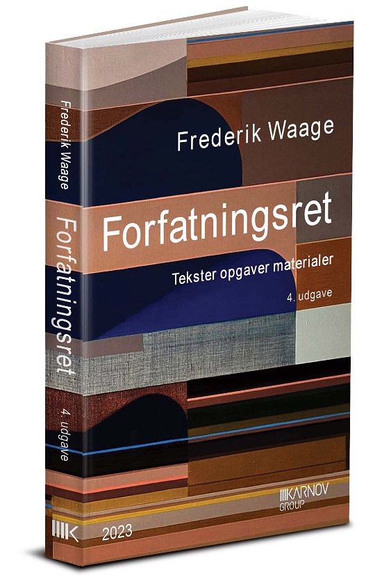 Cover for Frederik Waage · Forfatningsret - tekster, opgaver og materialer (Poketbok) [4:e utgåva] (2023)