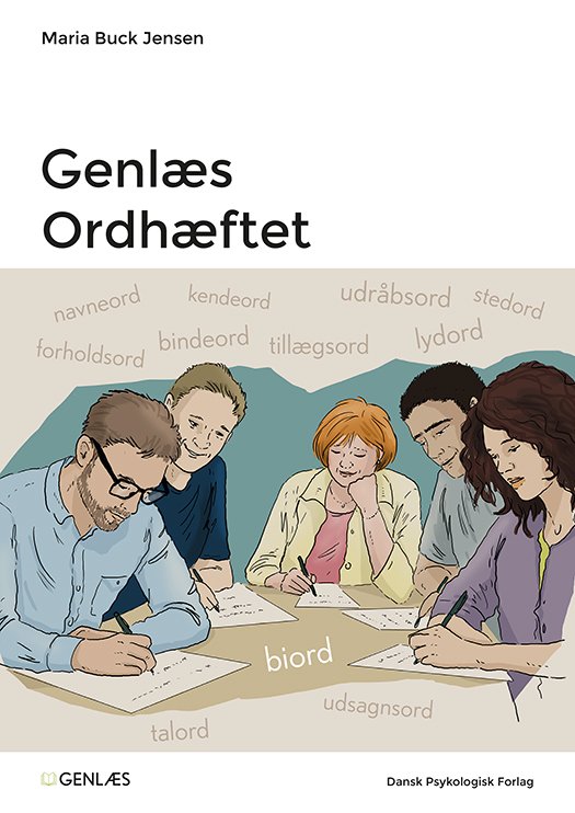 Cover for Maria Buck Jensen · Genlæs - Ordhæftet (Sewn Spine Book) [1. wydanie] (2023)