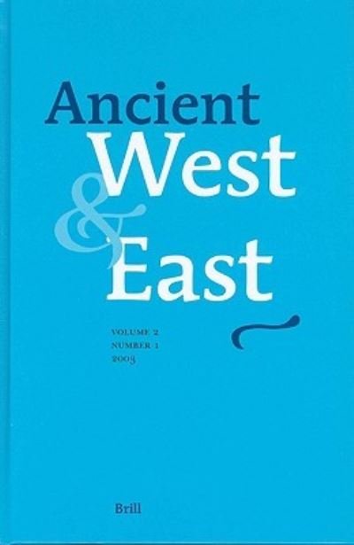 Cover for Gocha R. Tsetskhladze · Ancient West &amp; East (Hardcover bog) (2003)