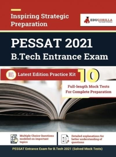 Cover for EduGorilla · PES Scholastic Aptitude Test (PESSAT) Entrance Exam 2021 10 Mock Test Latest Edition Practice Kit (Paperback Book) (2022)