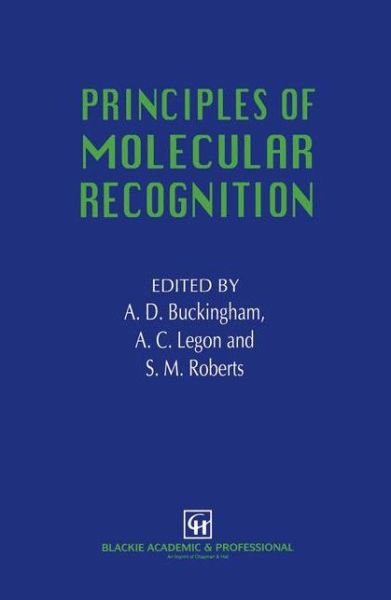Cover for A D Buckingham · Principles of Molecular Recognition (Pocketbok) [Softcover reprint of the original 1st ed. 1993 edition] (2012)