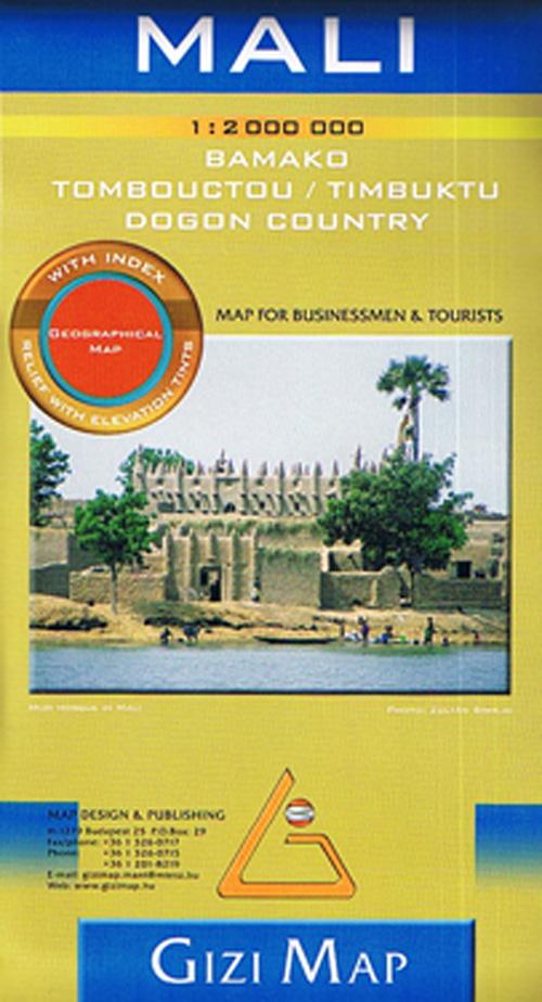 Cover for Gizi Map · Gizi map for Businessmen &amp; Tourists: Mali, Gizi map for Businessmen &amp; Tourists (Innbunden bok) (2010)