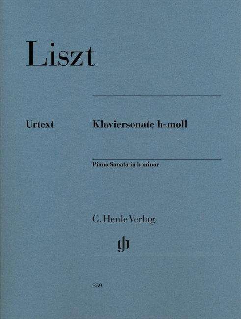 Cover for Liszt · Klaviersonate h-moll (Bok) (2018)