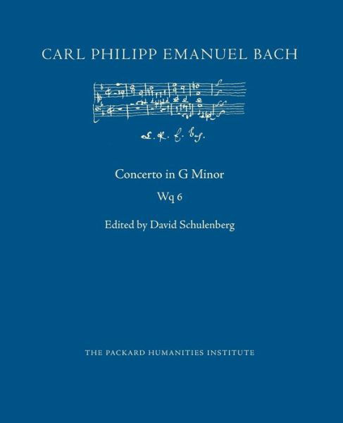 Concerto in G Minor, Wq 6 - Carl Philipp Emanuel Bach - Bøker - Independently Published - 9798623858597 - 11. mars 2020