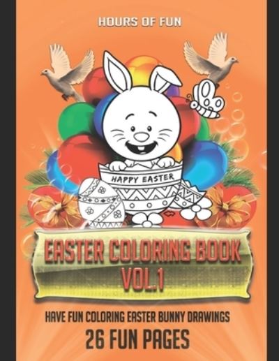 Cover for Sabbagh Ibrahim Sabbagh · Easter Coloring Book Vol.1 (Paperback Book) (2021)