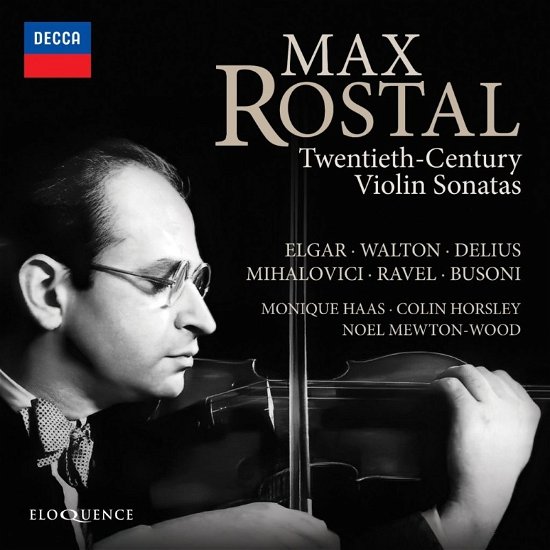 Cover for Max Rostal / Various Pianists · 20Th-Century Violin Sonatas (CD) (2021)