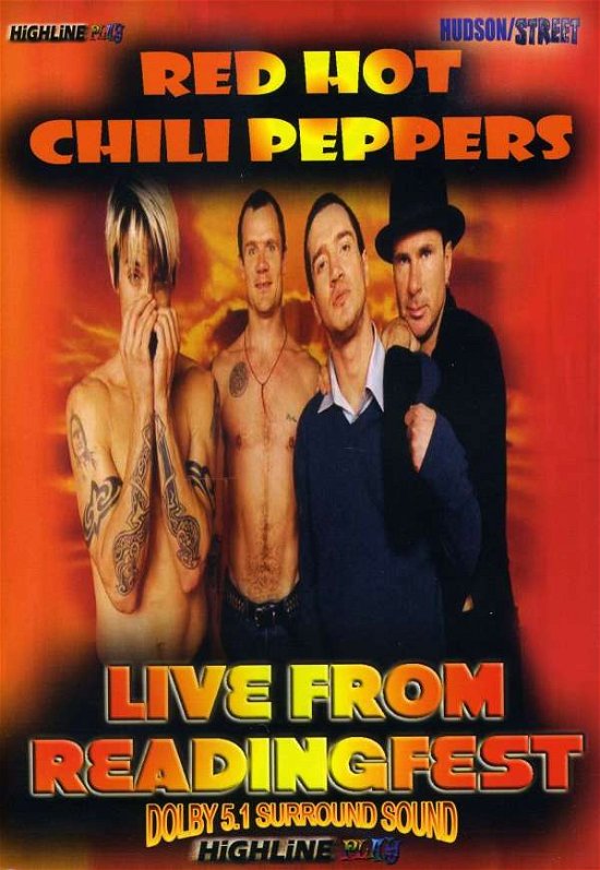 Cover for Red Hot Chili Peppers · Live from Glastonbury (DVD) (2008)