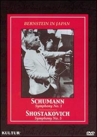 Cover for Leonard Bernstein · Bernstein In Japan -Schum (DVD) (1990)