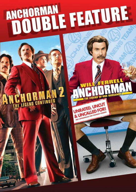 Cover for Anchorman / Anchorman 2 (DVD) (2015)