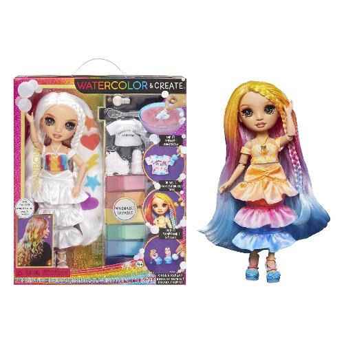 Cover for Rainbow High Water Color Dolls Brown Eyes (Toys)