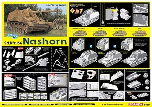 Cover for Dragon · Dragon - 1/35 Sd.kfz.164 Nashorn (Leksaker)