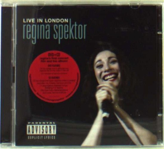 Cover for Regina Spektor · Live In London (CD) (2010)