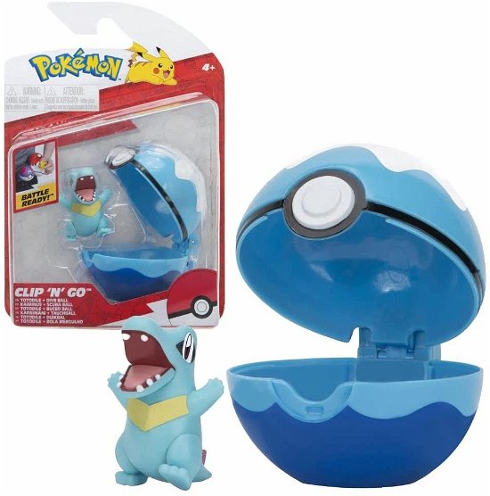 Cover for Pokemon · Clip 'N' Go - Totodile + Drive Ball (N/A)