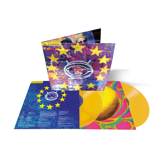 Cover for U2 · Zooropa (30th Anniversary) (LP) [Limited Transparent Yellow Vinyl edition] (2023)