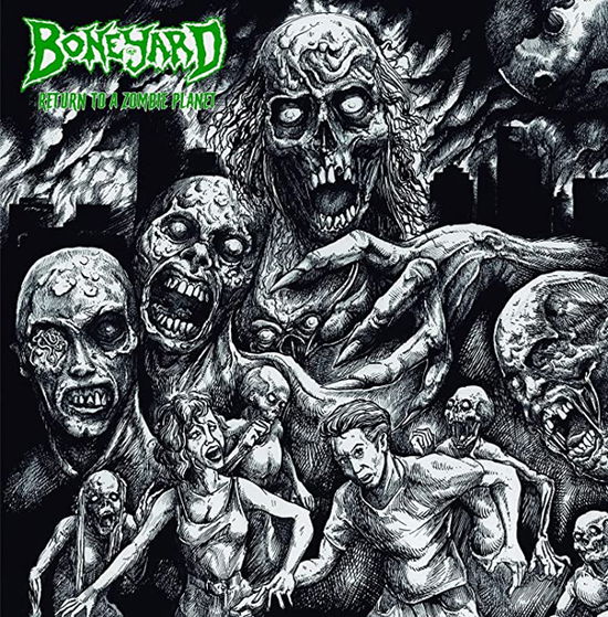 Cover for Boneyard · Back to a Zombie Planet (CD) (2021)