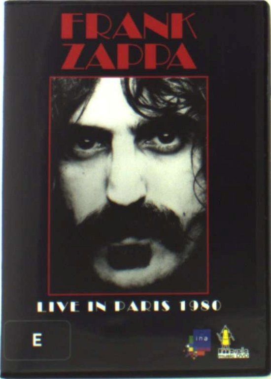 Cover for Frank Zappa · Live in Paris 1980 (DVD) (2009)