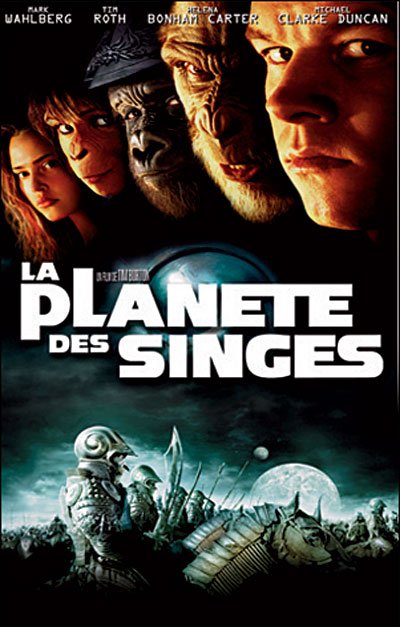 Cover for Mark Wahlberg · Wahlberg, Mark - La Plan?te Des Singes 2001 Fr... (DVD) (2023)