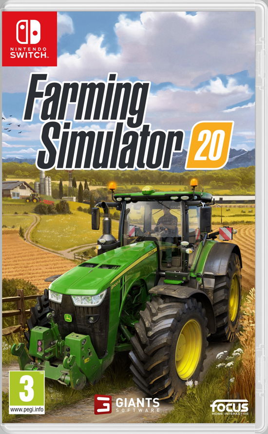 Cover for Focus Home Interactive · Farming Simulator 20 (SWITCH) (2019)