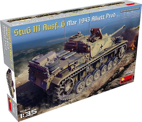 Cover for Miniart · 1/35 Stug Iii Ausf G March 1943 Alkett Prod (8/22) (Toys)