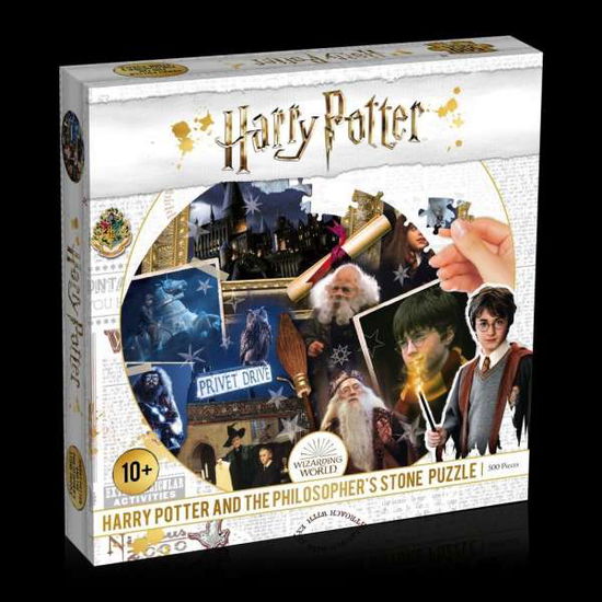 Harry Potter Kids Round 500pce (Philosophers Stone) Jigsaw Puzzle - Harry Potter - Brettspill - HARRY POTTER - 5036905039598 - 21. september 2020