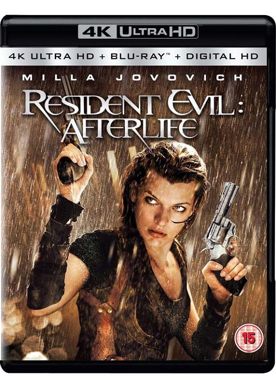 Cover for Resident Evil - Afterlife (4K UHD Blu-ray) (2017)