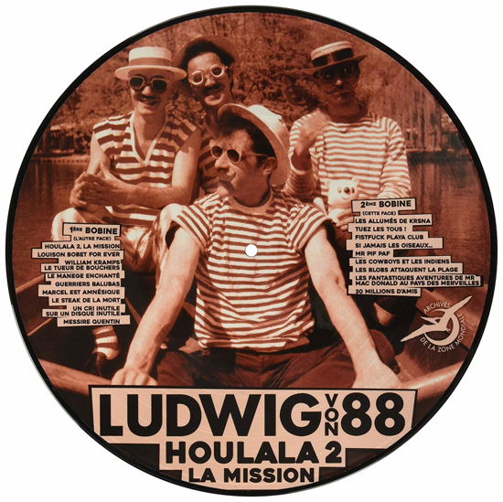 Cover for Ludwig Von 88 · Houlala 2 La Mission (LP) (2018)