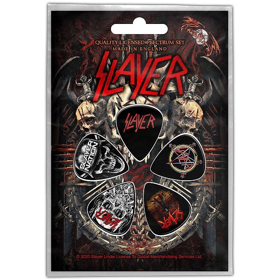 Slayer Plectrum Pack: Demonic - Slayer - Marchandise -  - 5056365705598 - 