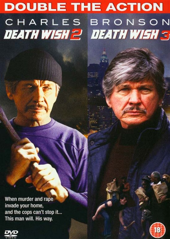 Death Wish 2 & 3 - Death Wish 2 to 3 DVD - Film - Final Cut Entertainment - 5060057210598 - 8. januar 2013