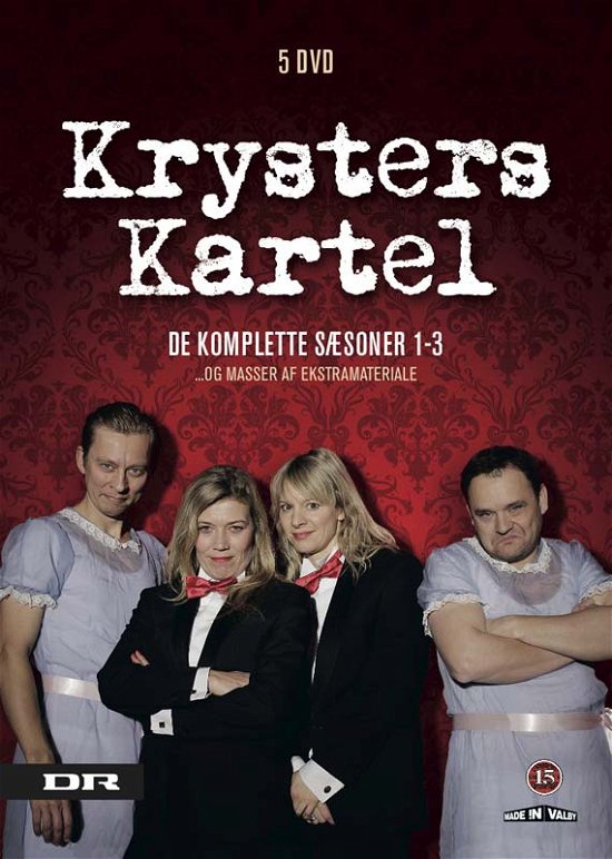 De Komplette Sæsoner 1-3 - Krysters Kartel - Elokuva - DR Multimedie - 5706100779598 - tiistai 13. maaliskuuta 2012