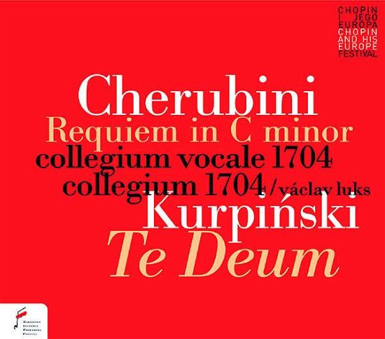 Cover for Collegium 1704; Collegium Vocale 1704; Vaclav Luks · Cherubini: Requiem / Kurpinski: Te Deum (CD) (2021)