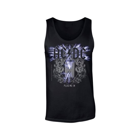 Cover for AC/DC · Plug Me in (Tanktop) [size S] [Black edition] (2020)