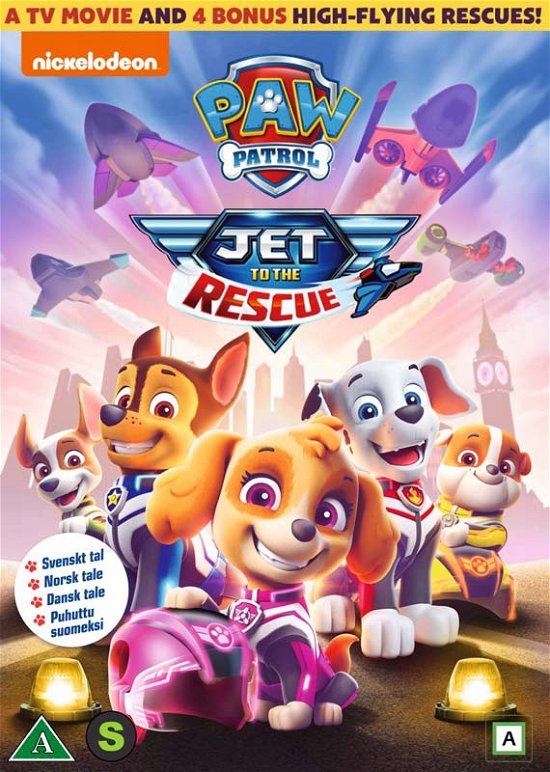 Cover for Paw Patrol · Paw Patrol: Jet To The (DVD) (2022)