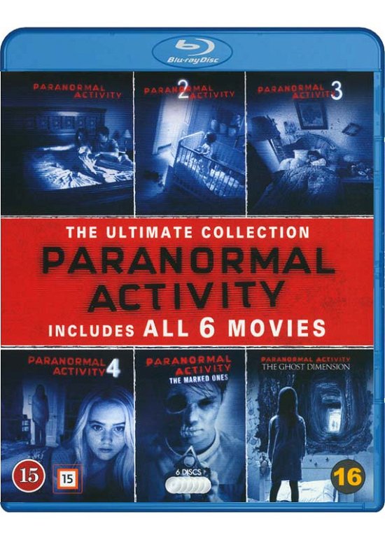 Paranormal Activity 1-6 BD - Paranormal Activity - Movies - Paramount - 7340112727598 - March 21, 2016