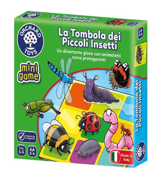 Cover for Orchard Toys: Mini Game · La Tombola Dei Piccoli Insetti (MERCH)