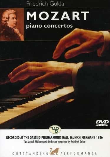 Cover for Gulda Friedrich · Mozart - Piano Concertos (DVD)