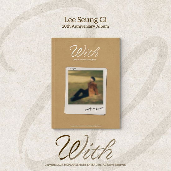 Cover for Lee Seung Gi · With - 20th Anniversary album (CD/Merch) (2024)