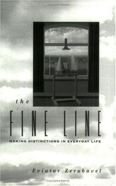 Cover for Eviatar Zerubavel · The Fine Line (Paperback Book) [2nd edition] (1993)