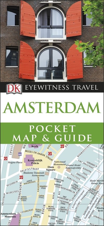 Cover for DK Eyewitness · DK Travel Amsterdam Pocket Map and Guid (Book) (2018)