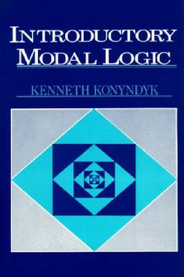 Cover for Kenneth J. Konyndyk · Introductory Modal Logic (Paperback Book) (1986)