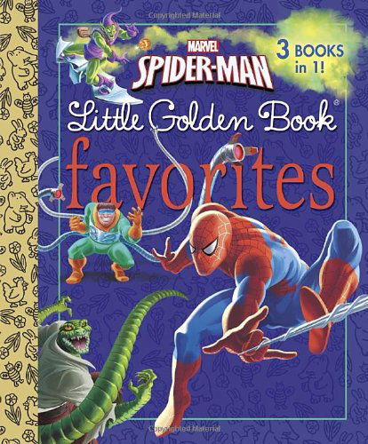 Marvel Spider-man Little Golden Books Favorites (Marvel) (Little Golden Book Favorites) - Frank Berrios - Books - Golden Books - 9780307976598 - June 15, 2021