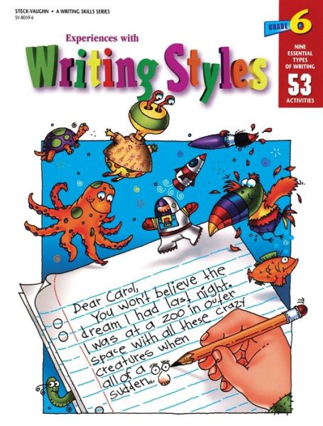 Cover for Steck-Vaughn Company · Experiences with Writing Styles Grade 6 (Pocketbok) [Student edition] (1998)